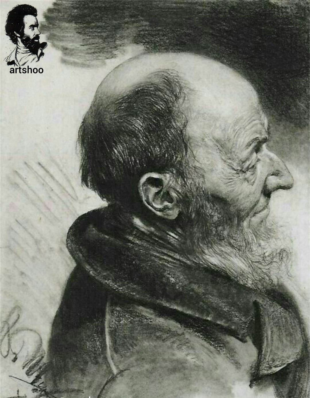 نقاشی سیاه قلم